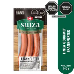 SUIZA - Salchicha Frankfurter Gourmet Empaque 240 g