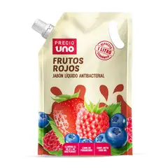 PRECIO UNO - Jabón Líquido Humectante Frutos Rojos Doypack 1 L