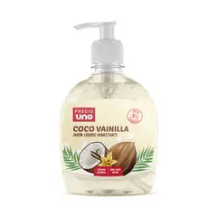 PRECIO UNO - Jabón Líquido Humectante Coco Vainilla Envase 400 mL
