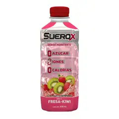 SUEROX - Bebida Rehidratante Fresa Kiwi Botella 630 mL