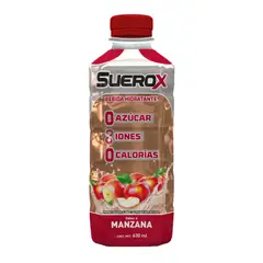 SUEROX - Bebida Rehidratante Manzana Botella 630 mL