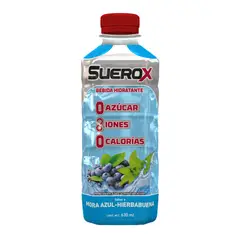 SUEROX - Bebida Rehidratante Mora Azul Botella 630 mL
