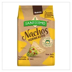 SANISSIMO - Nachos Clásico Bolsa 160 g
