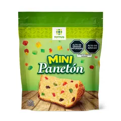 TOTTUS - Panetoncito Tradicional Bolsa 90 g