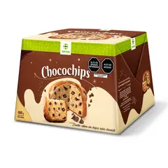 TOTTUS - Panetón Chispas Chocolate Bolsa 500 g