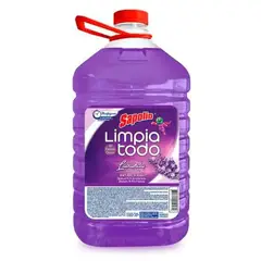 SAPOLIO - Limpiatodo Antibacterial Lavanda Botella 4.9 L