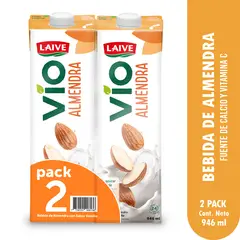 LAIVE - Bebida de Almendra Pack 2 Cajas 946 mL