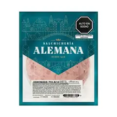 SALCHICHERIA ALEMANA - Jamonada Polaca Salchichería Alemana Empaque 200 g
