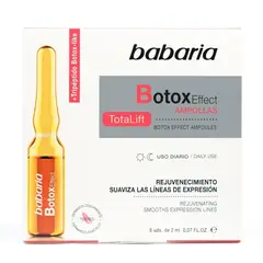 BABARIA - Ampollas Efecto Botox Caja 5 Und