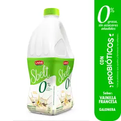 LAIVE - Yogurt Descremado Sbelt Vainilla Botella 1.7 Kg