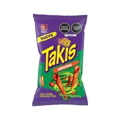BARCEL - Tortillas De Maiz Takis Original Bolsa 56 g