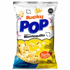 BUCKY - Palomitas Snacks Extra Mantequilla Bolsa 90 g