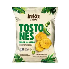 INKA CHIPS - Tostones Jalapeño Bolsa 230 g