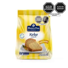 BLANCA FLOR - Premezcla de Keke Sabor Naranja Bolsa 750 g