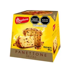 BAUDUCCO - Mini Panettone Frutas Caja X 80 gr