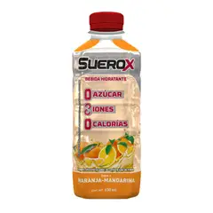 SUEROX - Bebida Rehidratante Naranja Mandarina Botella 630 mL