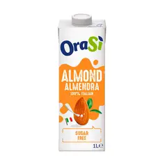 ORASI - Bebida de Almendra UHT Sin Azúcar Caja 1 L