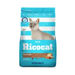 RICOCAT - Alimento Seco Gatos Esterilizados Bolsa 3 Kg
