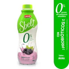 LAIVE - Yogurt Sbelt Descremado Mora Botella 946 g