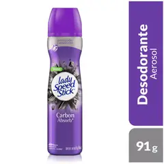 SPEED STICK - Antitranspirante en Spray Lady Carbon Absorb Envase 150 mL