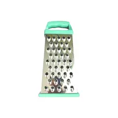 PRECIO UNO - Rallador 4 Lados 23cm Acero Inoxidable Cuadrado