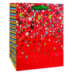 BENJI - Bolsa Navideña por talla L Party Red