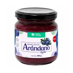 CASA VERDE - Mermelada Arándano Light Envase 180 g