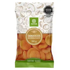 TOTTUS - Damascos Deshidratados 100gr