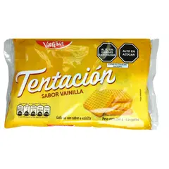 VICTORIA - Galleta Tentación Vainilla Sixpack 258 g