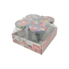 PRECIO UNO - Set x 4 Frasco Conservero 250mL Cuadrado