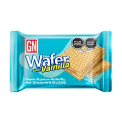 GN - Wafer Sabor Vainilla Sixpack Empaque 29 g