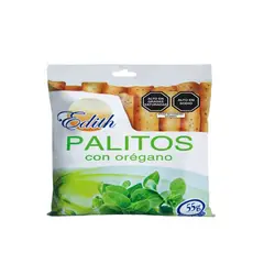 EDITH - Palitos con Orégano Bolsa 55 g