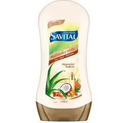 SAVITAL - Acondicionador Multioleos Sábila Botella 490 mL