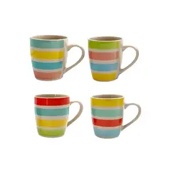 PRECIO UNO - Setx4 Mugs Cerámica Basic