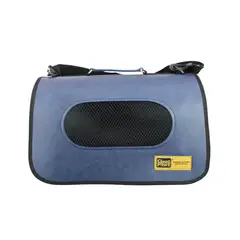 CLAWS PAWS - Transportador Cuero T3 55X27X29 cm Azul