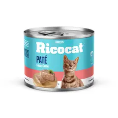 RICOCAT - Paté Gatos Adultos Carne Lata 180 g