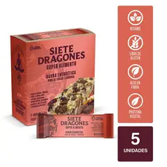 SIETE DRAGONES - Barra Cacao & Cañihua Caja 5 Und