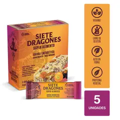 SIETE DRAGONES - Barra Aguaymanto & Maíz Morado Caja 5 Und