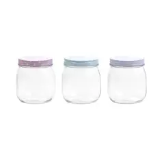 CASA JOVEN - Set x 3 Frasco Conservero 660mL y Etiquetas