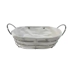 PRECIO UNO - Panera Cromada 29x19x11Cm