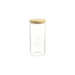 CASA JOVEN - Canister Borosil Tapa Bambo 1400mL