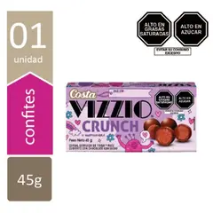 MY FOODS - Cereal Vizzio Extruido Crunch Caja 45 g