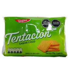 VICTORIA - Galleta Tentación Coco Sixpack 258 g