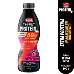 LAIVE - Yogurt Protein+ Frutos Rojos Botella 800 g