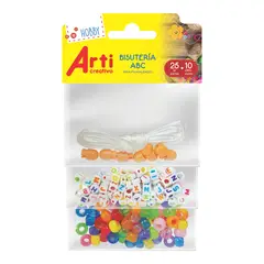 ARTI CREATIVO - Set Bisutería Cuentas ABC