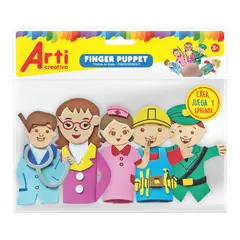 ARTI CREATIVO - Títere Para Dedo Profesiones Bolsa 5 Und