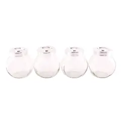 CASA JOVEN - Set Especiero Con Tapa Acero 4 Piezas 190 mL