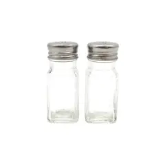 CASA JOVEN - Set x 2 Salero Tapa Metal 68mL