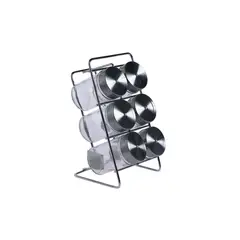 CASA JOVEN - Set x 6 Condimenteros 60mL en Rack