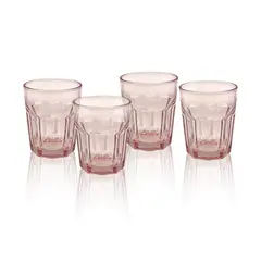 CASA JOVEN - Set x 4 Vasos Mikonos 290mL Melón